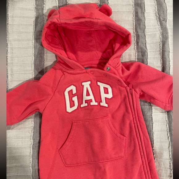 Baby gap fleece lined one piece - Picture 2 of 5